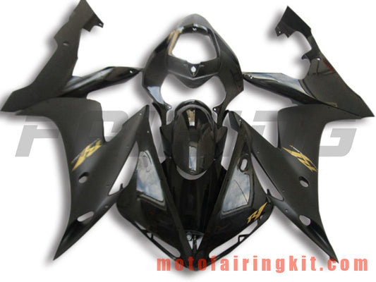 Kits de carenado aptos para YZF-1000 R1 2004 2005 2006 YZF 1000 R1 04 05 06 Molde de inyección de plástico ABS Carrocería completa para motocicleta Marco de carrocería de posventa (negro) B079