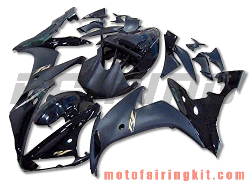 Fairing Kits Fit for YZF-1000 R1 2004 2005 2006 YZF 1000 R1 04 05 06 Plastic ABS Injection Mold Complete Motorcycle Body Aftermarket Bodywork Frame (Black) B092