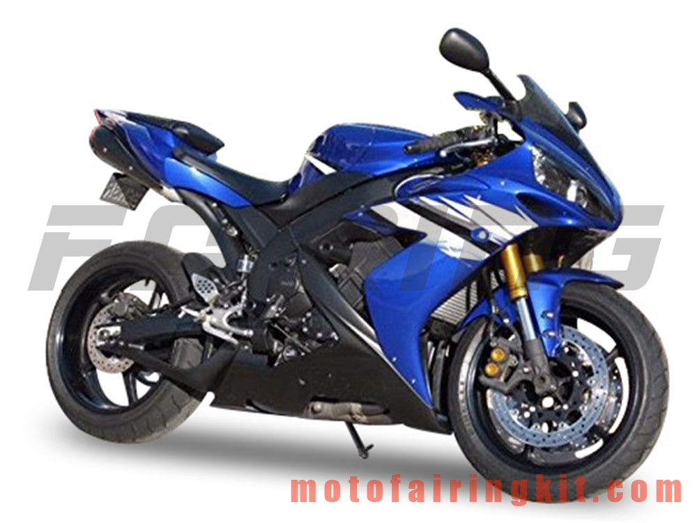 フェアリングキット YZF-1000 R1 2004 2005 2006 YZF 1000 R1 04 05 06 プラスチック ABS 射出成型 完全なオートバイボディ アフターマーケットボディワークフレーム (ブルー) B094