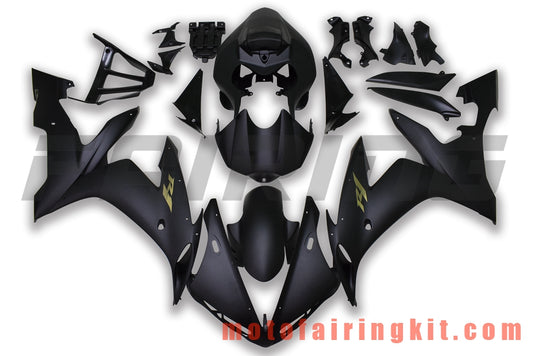 Fairing Kits Fit for YZF-1000 R1 2004 2005 2006 YZF 1000 R1 04 05 06 Plastic ABS Injection Mold Complete Motorcycle Body Aftermarket Bodywork Frame (Black) B101