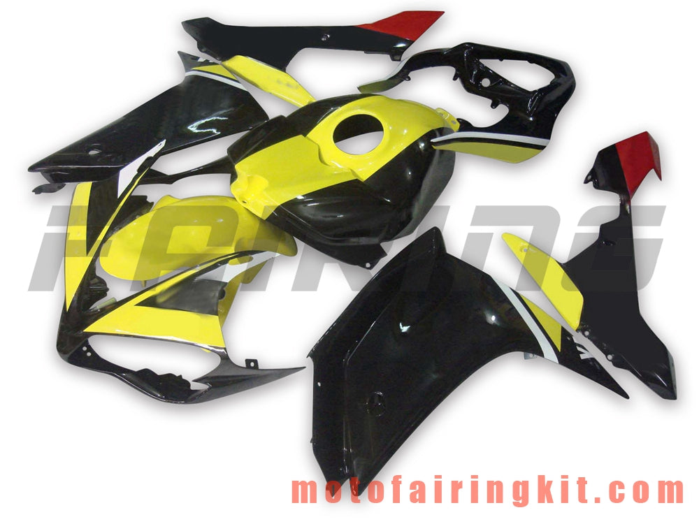 Kits de carenado aptos para YZF-1000 R1 2007 2008 YZF 1000 R1 07 08 Molde de inyección de plástico ABS Carrocería completa para motocicleta Carrocería del mercado de accesorios Marco (amarillo y negro) B006