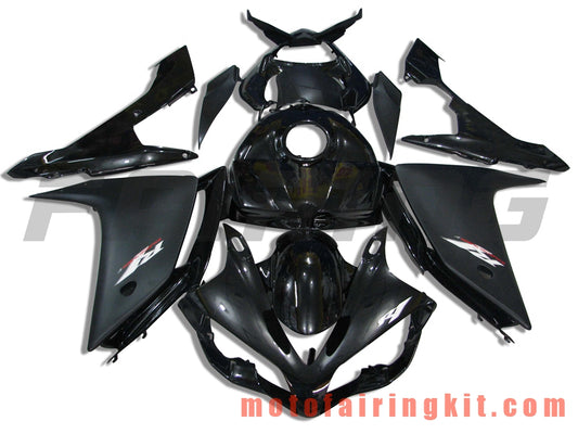 Kits de carenado aptos para YZF-1000 R1 2007 2008 YZF 1000 R1 07 08 Molde de inyección de plástico ABS Carrocería completa para motocicleta Marco de carrocería de posventa (negro) B010