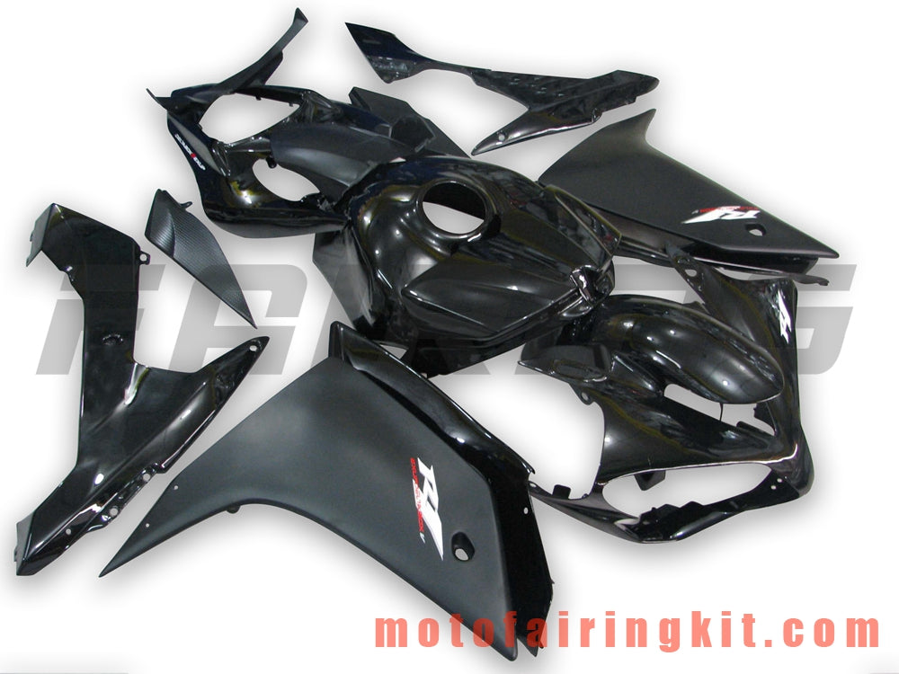 Fairing Kits Fit for YZF-1000 R1 2007 2008 YZF 1000 R1 07 08 Plastic ABS Injection Mold Complete Motorcycle Body Aftermarket Bodywork Frame (Black) B010