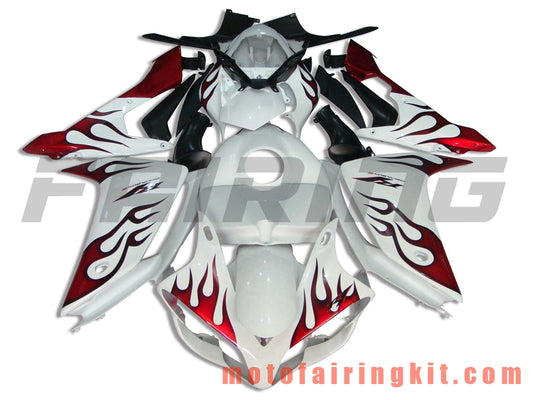 Kits de carenado aptos para YZF-1000 R1 2007 2008 YZF 1000 R1 07 08 Molde de inyección de plástico ABS Carrocería completa para motocicleta Marco de carrocería de posventa (blanco y naranja) B013