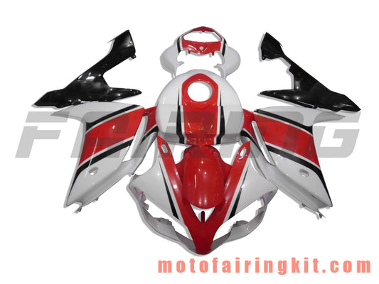 Fairing Kits Fit for YZF-1000 R1 2007 2008 YZF 1000 R1 07 08 Plastic ABS Injection Mold Complete Motorcycle Body Aftermarket Bodywork Frame (Red & White) B019