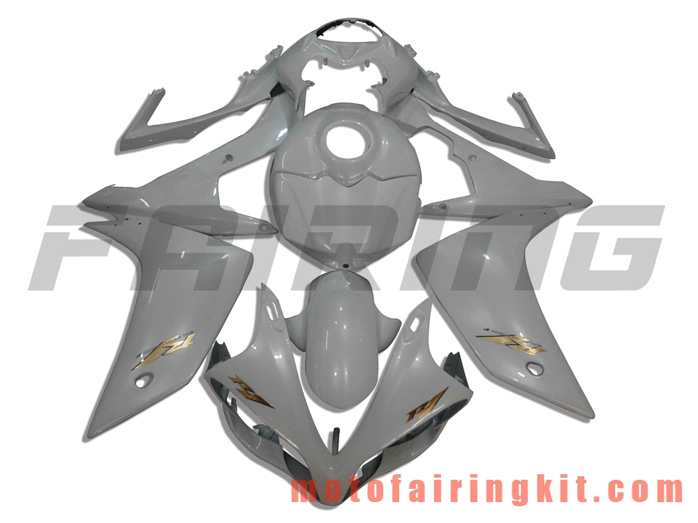 Kits de carenado aptos para YZF-1000 R1 2007 2008 YZF 1000 R1 07 08 Molde de inyección de plástico ABS Carrocería completa para motocicleta Marco de carrocería de posventa (blanco) B026