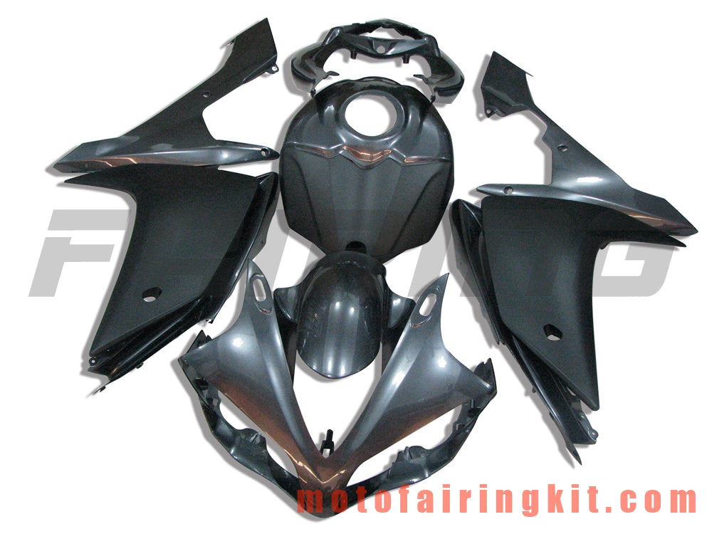 Fairing Kits Fit for YZF-1000 R1 2007 2008 YZF 1000 R1 07 08 Plastic ABS Injection Mold Complete Motorcycle Body Aftermarket Bodywork Frame (Black) B028