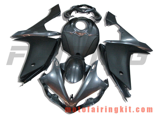 フェアリングキット YZF-1000 R1 2007 2008 YZF 1000 R1 07 08 プラスチック ABS 射出成型 完全なオートバイボディ アフターマーケットボディワークフレーム (ブラック) B028