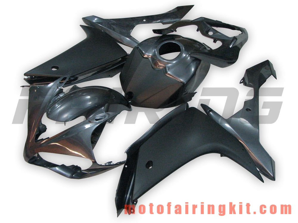 Fairing Kits Fit for YZF-1000 R1 2007 2008 YZF 1000 R1 07 08 Plastic ABS Injection Mold Complete Motorcycle Body Aftermarket Bodywork Frame (Black) B028