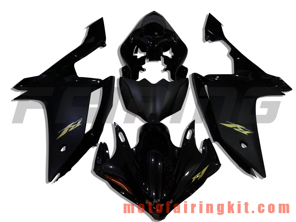 Fairing Kits Fit for YZF-1000 R1 2007 2008 YZF 1000 R1 07 08 Plastic ABS Injection Mold Complete Motorcycle Body Aftermarket Bodywork Frame (Black) B030