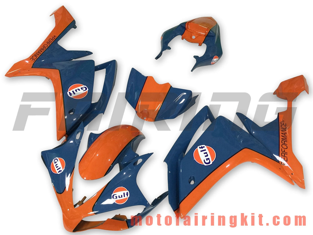 Kits de carenado aptos para YZF-1000 R1 2007 2008 YZF 1000 R1 07 08 Molde de inyección de plástico ABS Carrocería completa para motocicleta Marco de carrocería de posventa (naranja y azul) B045