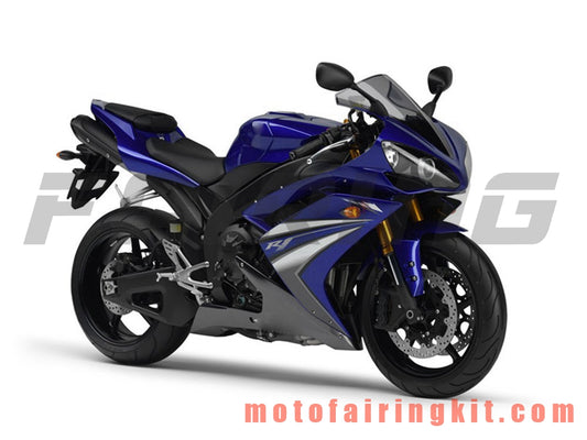 Kits de carenado aptos para YZF-1000 R1 2007 2008 YZF 1000 R1 07 08 Molde de inyección de plástico ABS Carrocería completa para motocicleta Marco de carrocería de posventa (azul y negro) B061