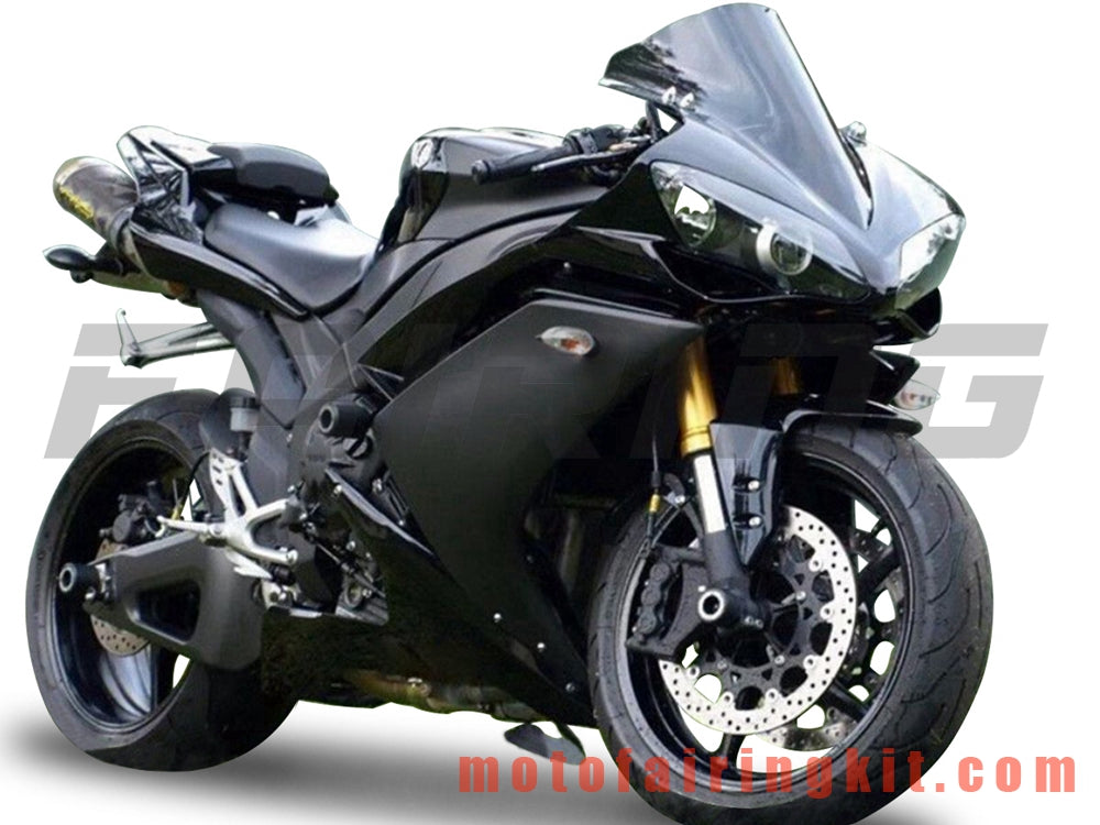 Fairing Kits Fit for YZF-1000 R1 2007 2008 YZF 1000 R1 07 08 Plastic ABS Injection Mold Complete Motorcycle Body Aftermarket Bodywork Frame (Black) B063