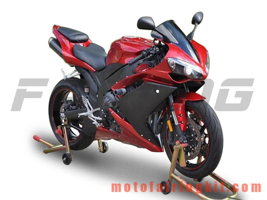 フェアリングキット YZF-1000 R1 2007 2008 YZF 1000 R1 07 08 プラスチック ABS 射出成形 完全なオートバイボディ アフターマーケットボディワークフレーム (オレンジ &amp; ブラック) B064