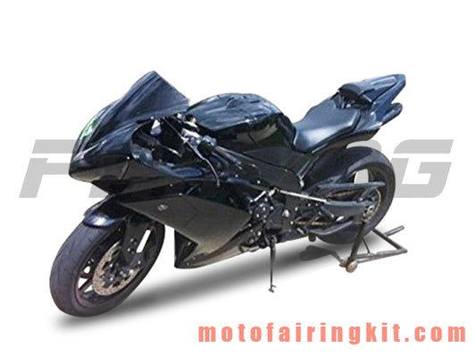 フェアリングキット YZF-1000 R1 2007 2008 YZF 1000 R1 07 08 プラスチック ABS 射出成形 完全なオートバイボディ アフターマーケットボディワークフレーム (ブラック) B072