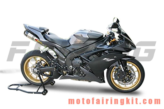 Kits de carenado aptos para YZF-1000 R1 2007 2008 YZF 1000 R1 07 08 Molde de inyección de plástico ABS Carrocería completa para motocicleta Marco de carrocería de posventa (negro y plateado) B073