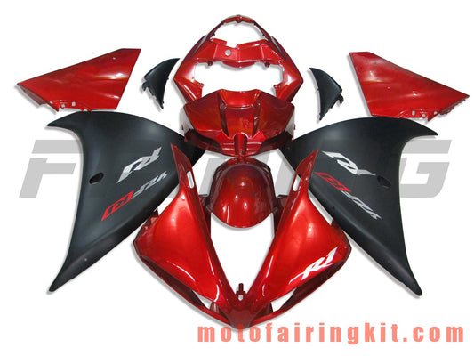 Kits de carenado aptos para YZF-1000 R1 2009 2010 2011 YZF 1000 R1 09 10 11 Molde de inyección de plástico ABS Carrocería completa para motocicleta Marco de carrocería de posventa (naranja y negro) B008