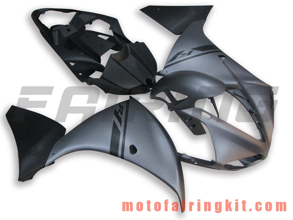 Fairing Kits Fit for YZF-1000 R1 2009 2010 2011 YZF 1000 R1 09 10 11 Plastic ABS Injection Mold Complete Motorcycle Body Aftermarket Bodywork Frame (Black) B016