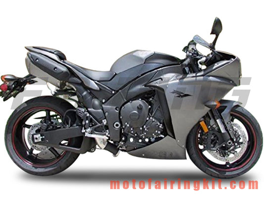 Kits de carenado aptos para YZF-1000 R1 2009 2010 2011 YZF 1000 R1 09 10 11 Molde de inyección de plástico ABS Carrocería completa para motocicleta Marco de carrocería de posventa (gris y plateado) B055