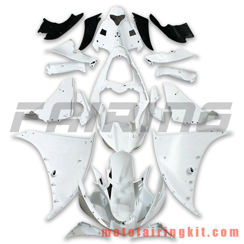 Fairing Kits Fit for YZF-1000 R1 2009 2010 2011 YZF 1000 R1 09 10 11 Plastic ABS Injection Mold Complete Motorcycle Body Aftermarket Bodywork Frame (Unpainted) BBB1