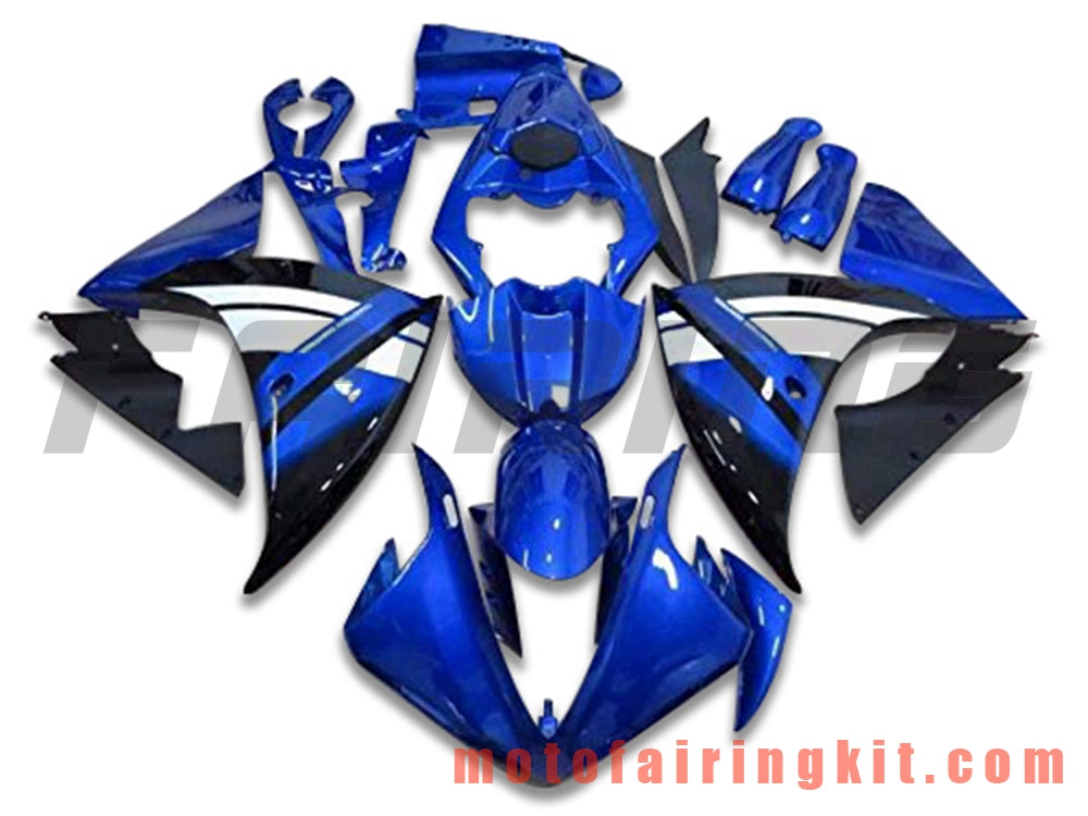 Fairing Kits Fit for YZF-1000 R1 2012 2013 2014 YZF 1000 R1 12 13 14 Plastic ABS Injection Mold Complete Motorcycle Body Aftermarket Bodywork Frame (Blue) B015