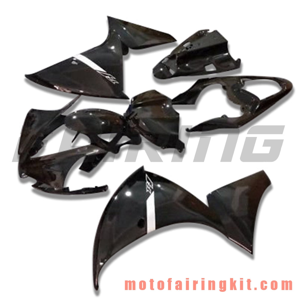 Fairing Kits Fit for YZF-1000 R1 2012 2013 2014 YZF 1000 R1 12 13 14 Plastic ABS Injection Mold Complete Motorcycle Body Aftermarket Bodywork Frame (Black) B016