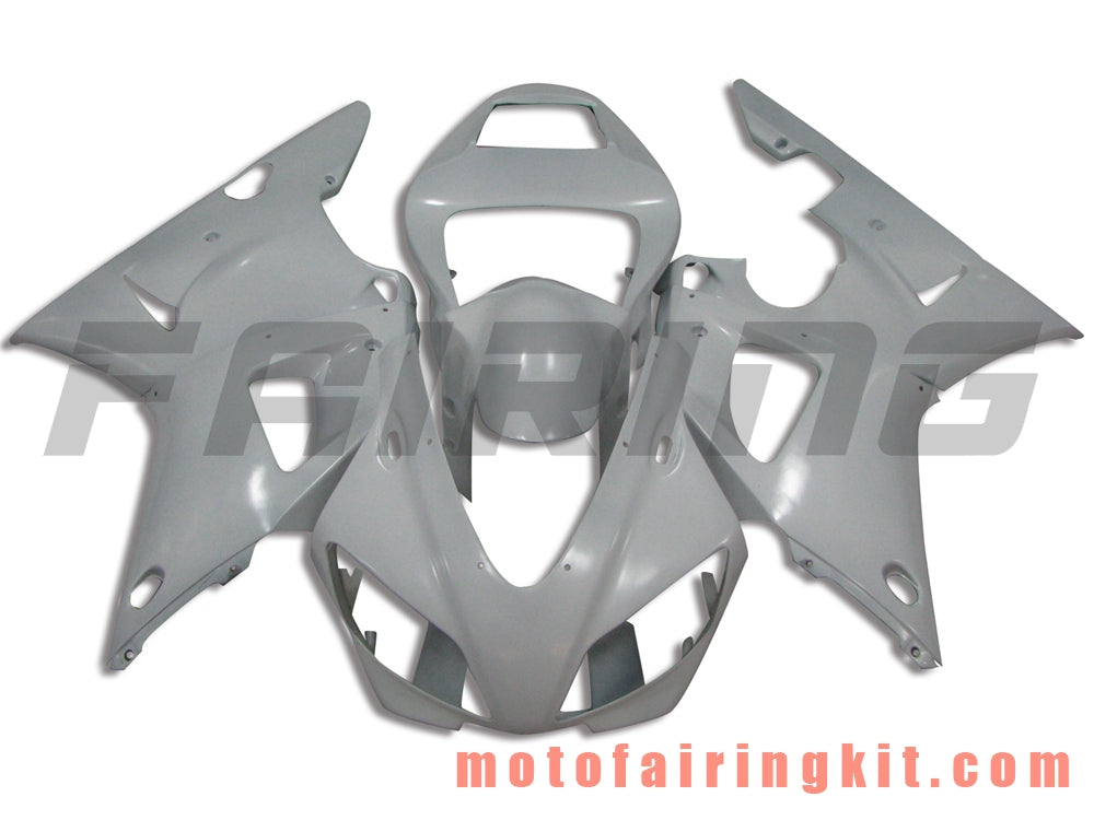 Fairing Kits Fit for YZF-1000 R1 1998 1999 YZF 1000 R1 98 99 Plastic ABS Injection Mold Complete Motorcycle Body Aftermarket Bodywork Frame (White) B013