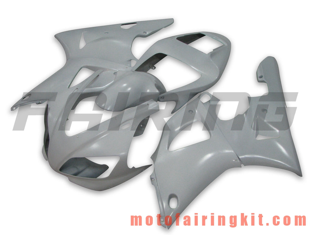 Fairing Kits Fit for YZF-1000 R1 1998 1999 YZF 1000 R1 98 99 Plastic ABS Injection Mold Complete Motorcycle Body Aftermarket Bodywork Frame (White) B013