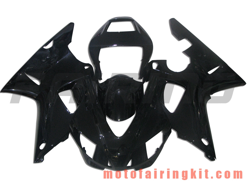 Fairing Kits Fit for YZF-1000 R1 1998 1999 YZF 1000 R1 98 99 Plastic ABS Injection Mold Complete Motorcycle Body Aftermarket Bodywork Frame (Black) B015