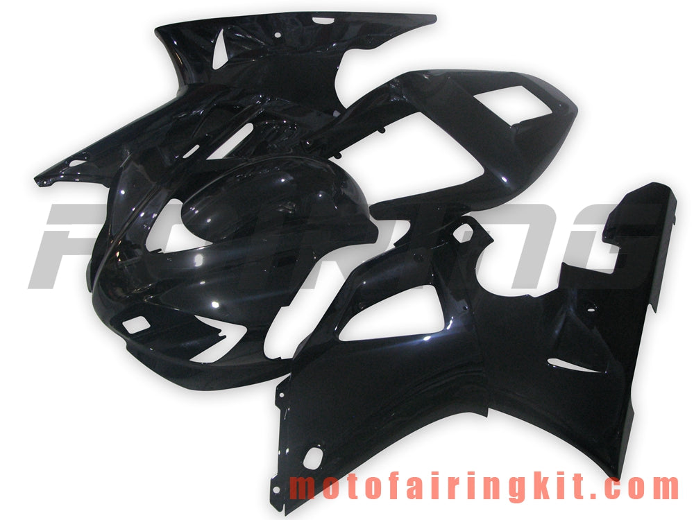 Fairing Kits Fit for YZF-1000 R1 1998 1999 YZF 1000 R1 98 99 Plastic ABS Injection Mold Complete Motorcycle Body Aftermarket Bodywork Frame (Black) B015