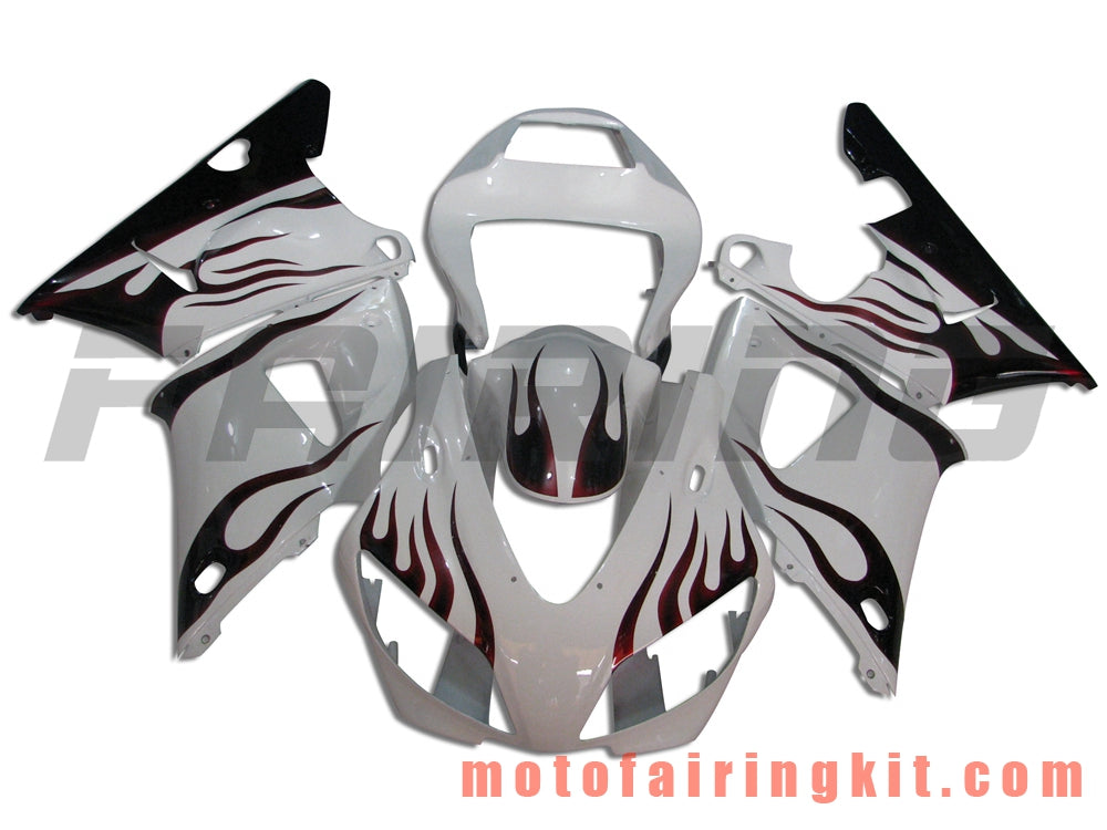 Kits de carenado aptos para YZF-1000 R1 1998 1999 YZF 1000 R1 98 99 Molde de inyección de plástico ABS Carrocería completa para motocicleta Marco de carrocería de posventa (blanco y negro) B023