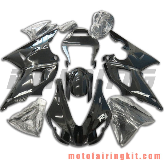 Kits de carenado aptos para YZF-1000 R1 1998 1999 YZF 1000 R1 98 99 Molde de inyección de plástico ABS Carrocería completa para motocicleta Marco de carrocería de posventa (negro) B033