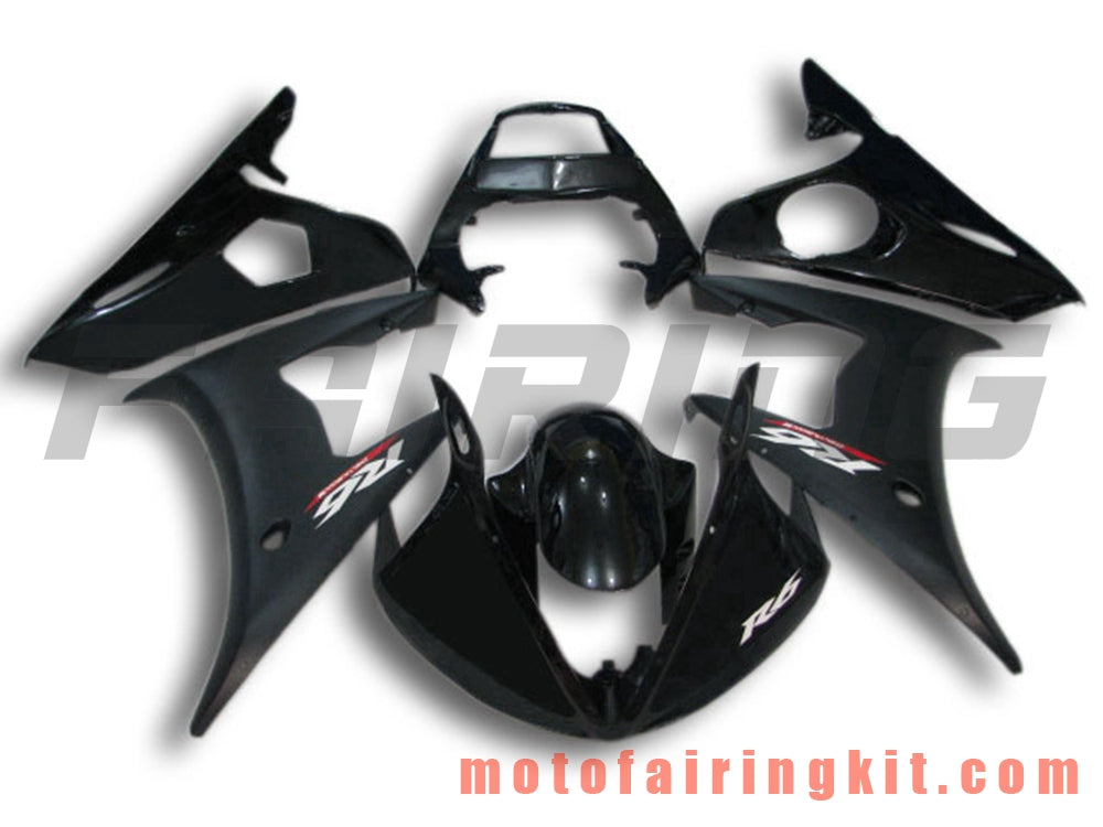 Fairing Kits Fit for YZF-600 R6 2003 2004 YZF 600 R6 03 04 Plastic ABS Injection Mold Complete Motorcycle Body Aftermarket Bodywork Frame (Black) B031