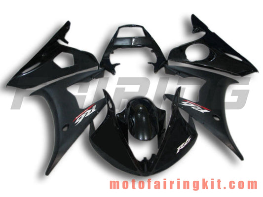 Fairing Kits Fit for YZF-600 R6 2005 YZF 600 R6 05 Plastic ABS Injection Mold Complete Motorcycle Body Aftermarket Bodywork Frame (Black) B031