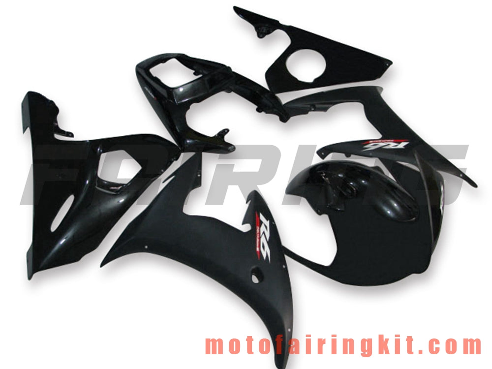 Kits de carenado aptos para YZF-600 R6 2005 YZF 600 R6 05 Molde de inyección de plástico ABS Carrocería completa para motocicleta Marco de carrocería de posventa (negro) B031