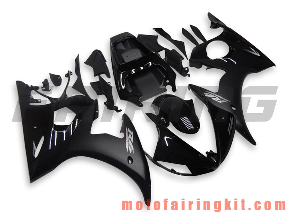 Fairing Kits Fit for YZF-600 R6 2005 YZF 600 R6 05 Plastic ABS Injection Mold Complete Motorcycle Body Aftermarket Bodywork Frame (Black) B071