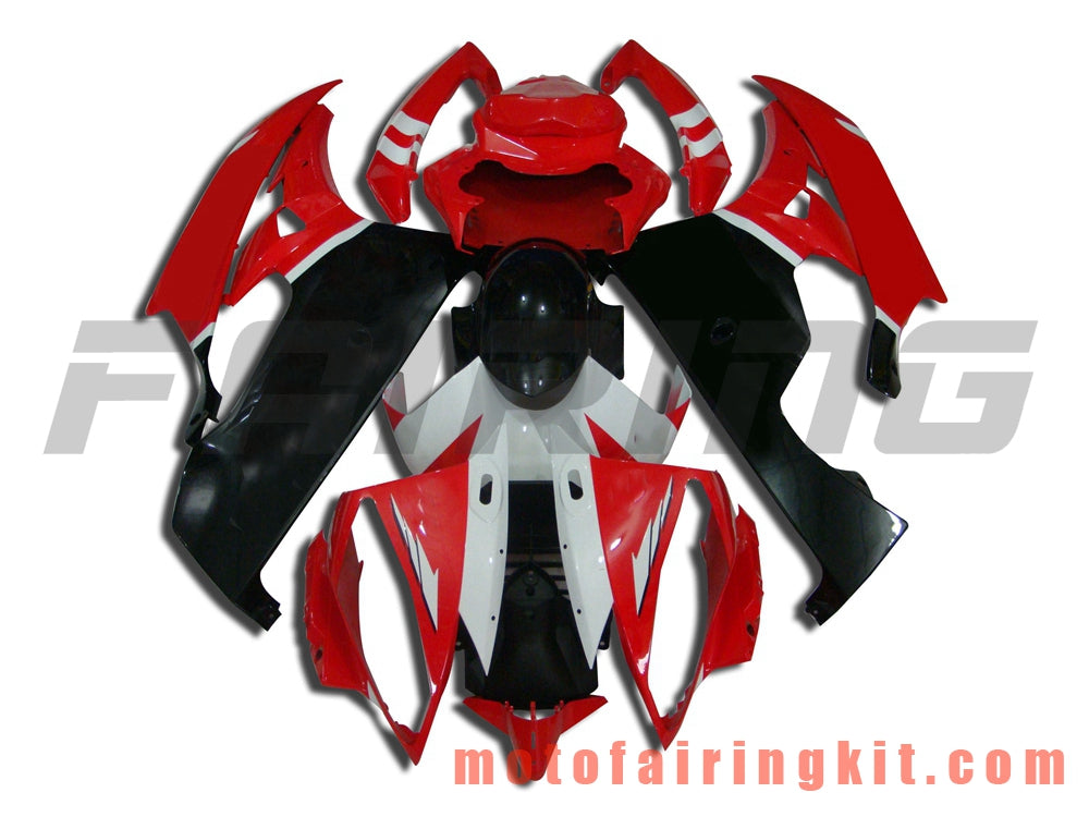 Fairing Kits Fit for YZF-600 R6 2006 2007 YZF 600 R6 06 07 Plastic ABS Injection Mold Complete Motorcycle Body Aftermarket Bodywork Frame (Red & Black) B018