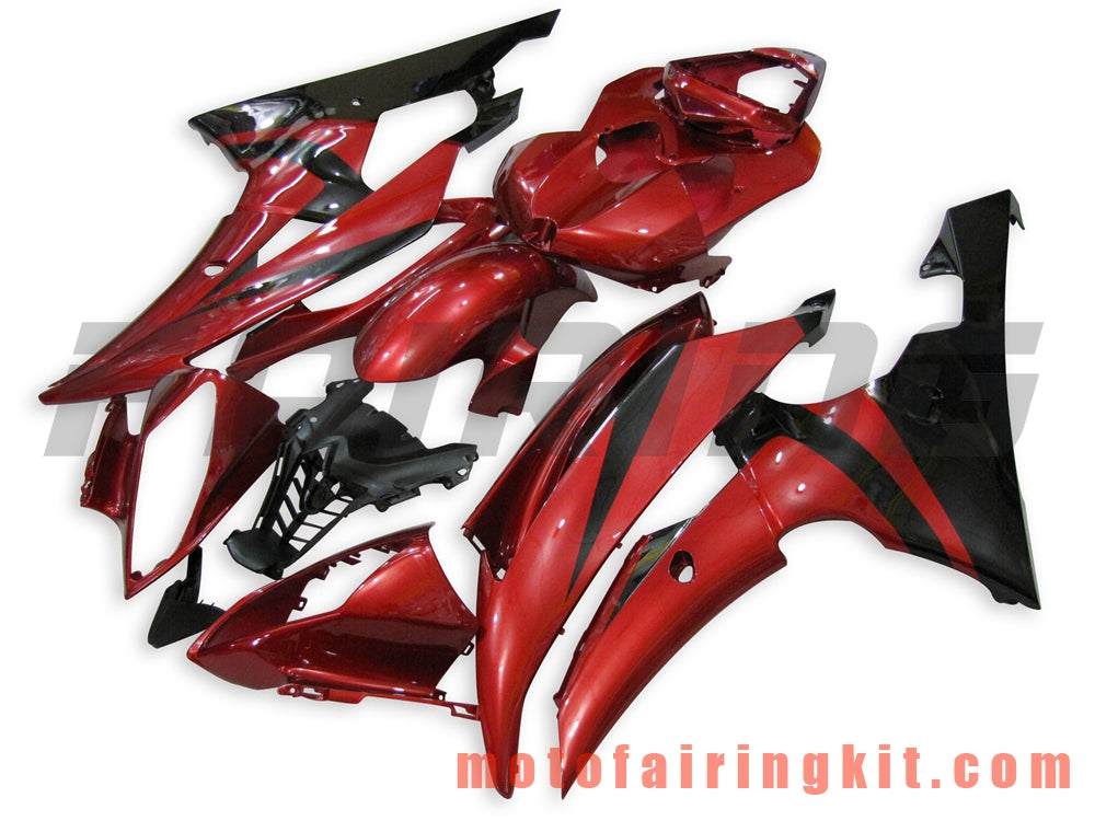 フェアリングキット YZF-600 R6 2008 2009 2010 2011 2012 2013 2014 2015 2016 プラスチック ABS 射出成形 完全なオートバイボディ アフターマーケットボディワークフレーム (オレンジ &amp; ブラック) B045