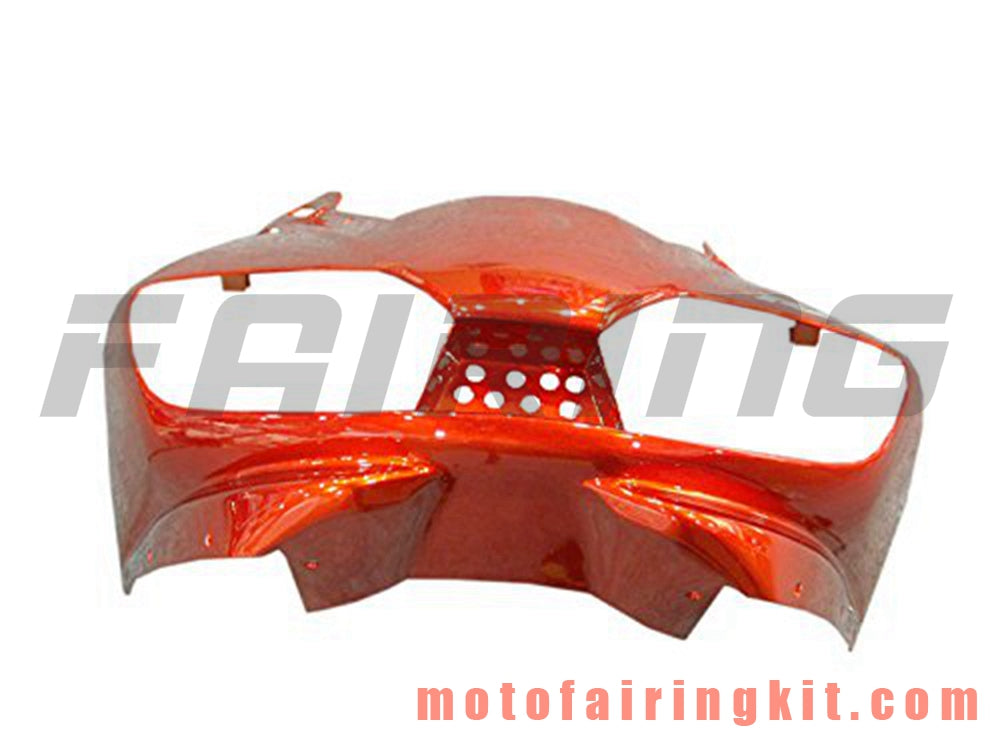 Kits de carenado aptos para YZF-600 R6 1998 1999 2000 2001 2002 YZF 600 R6 Molde de inyección de plástico ABS Carrocería completa para motocicleta Marco de carrocería de posventa (naranja y negro) B071