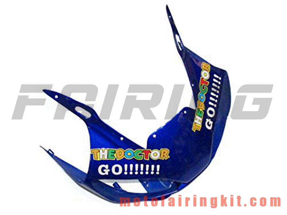 フェアリングキット YZF-600 R6 1998 1999 2000 2001 2002 YZF 600 R6 プラスチック ABS 射出成型 完全なオートバイボディ アフターマーケットボディワークフレーム (ブルー) B085