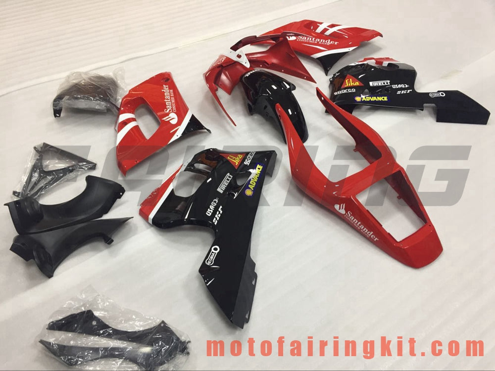 Kits de carenado aptos para YZF-600 R6 1998 1999 2000 2001 2002 YZF 600 R6 Molde de inyección de plástico ABS Carrocería completa para motocicleta Marco de carrocería de posventa (rojo y negro) B088