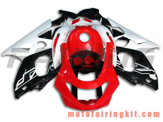 Fairing Kits Fit for YZF600R Thundercat 1997- 2007 YZF 600R 97 - 07 Plastic ABS Injection Mold Complete Motorcycle Body Aftermarket Bodywork Frame (Red & White) B002