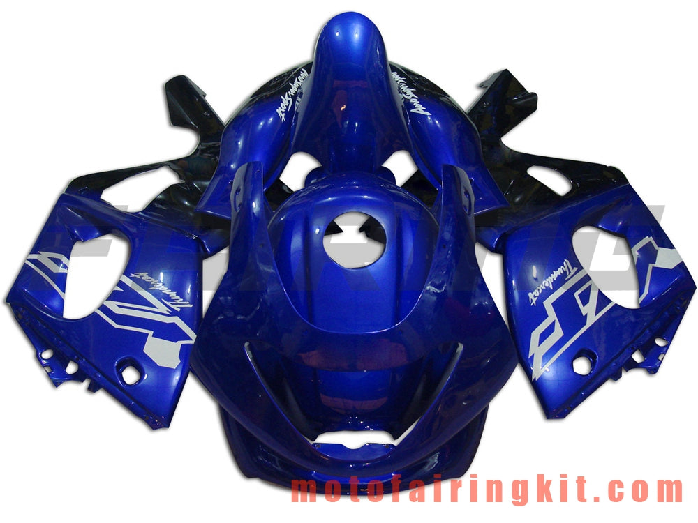 フェアリングキット YZF600R Thundercat 1997-2007 YZF 600R 97 - 07 プラスチック ABS 射出成形 完全なオートバイボディ アフターマーケットボディワークフレーム (ブルー) B005