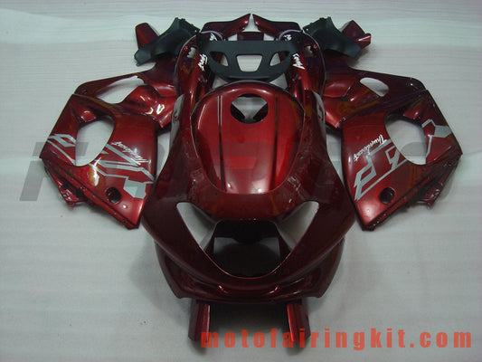 Kits de carenado aptos para YZF600R Thundercat 1997-2007 YZF 600R 97-07 Molde de inyección de plástico ABS Carrocería completa para motocicleta Carrocería del mercado de accesorios Marco (rojo) B007