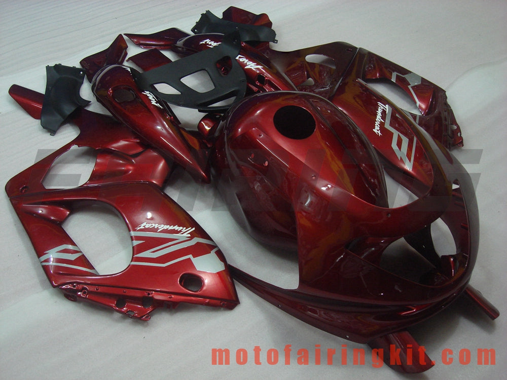 フェアリングキット YZF600R Thundercat 1997-2007 YZF 600R 97 - 07 プラスチック ABS 射出成形 完全なオートバイボディ アフターマーケットボディワークフレーム (レッド) B007