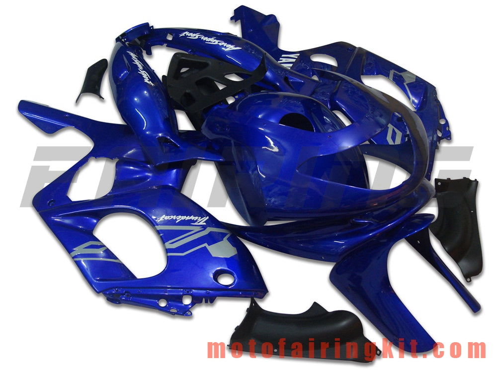 Fairing Kits Fit for YZF600R Thundercat 1997- 2007 YZF 600R 97 - 07 Plastic ABS Injection Mold Complete Motorcycle Body Aftermarket Bodywork Frame (Blue) B014