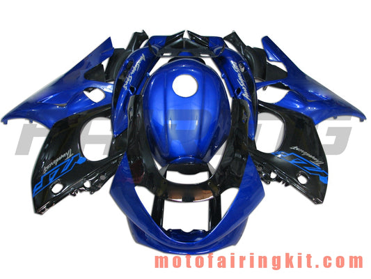 フェアリングキット YZF600R Thundercat 1997-2007 YZF 600R 97 - 07 プラスチック ABS 射出成形 完全なオートバイボディ アフターマーケットボディワークフレーム (ブルー &amp; ブラック) B018