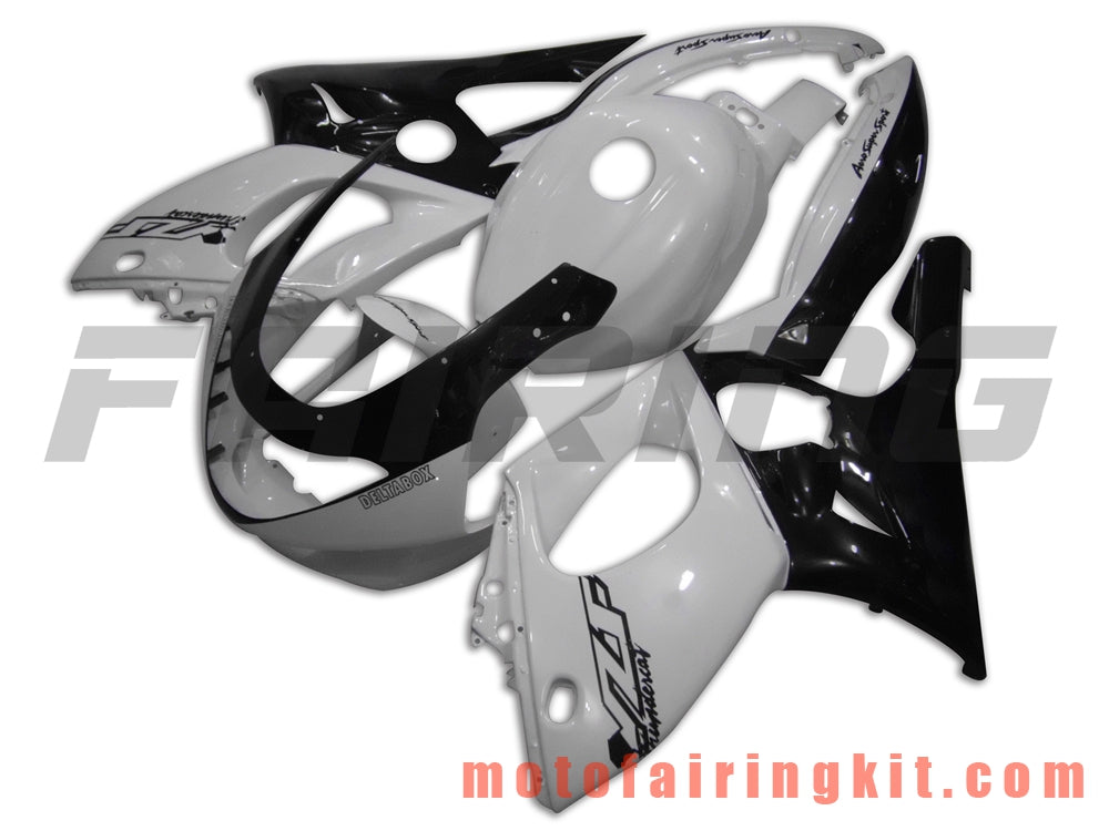 Fairing Kits Fit for YZF600R Thundercat 1997- 2007 YZF 600R 97 - 07 Plastic ABS Injection Mold Complete Motorcycle Body Aftermarket Bodywork Frame (White & Black) B020