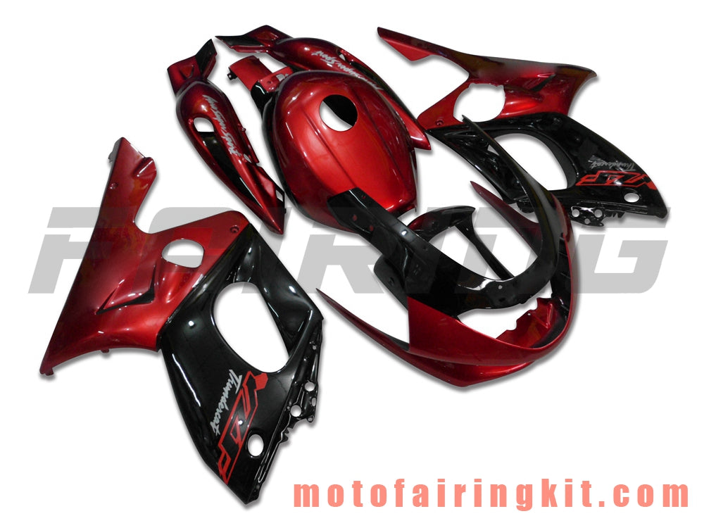 フェアリングキット YZF600R Thundercat 1997-2007 YZF 600R 97 - 07 プラスチック ABS 射出成形 完全なオートバイボディ アフターマーケットボディワークフレーム (オレンジ &amp; ブラック) B025