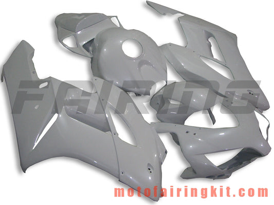 Fairing Kits Fit for CBR1000RR 2004 2005 CBR1000 RR 04 05 Plastic ABS Injection Mold Complete Motorcycle Body Aftermarket Bodywork Frame (White) B001